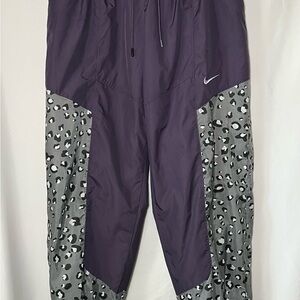 Vintage Nike Purple Windbreaker Pants